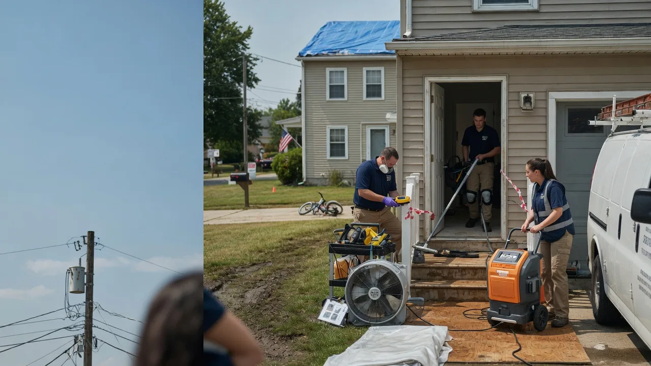 Water Damage Repair in Shadyside, OH near me
